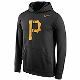 Men's Pittsburgh Pirates Nike Logo Performance Pullover Hoodie - Black,baseball caps,new era cap wholesale,wholesale hats